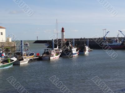 port of La Cotinière on Oleron's island port of La Cotinière on Oleron's island