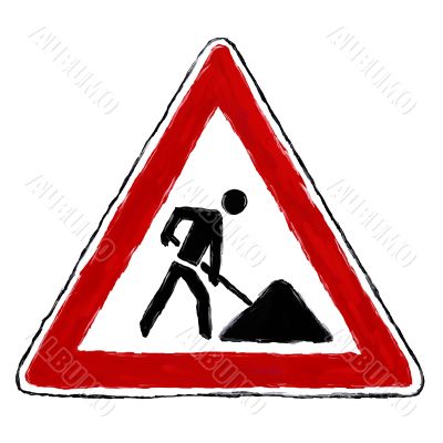 roadsign construction