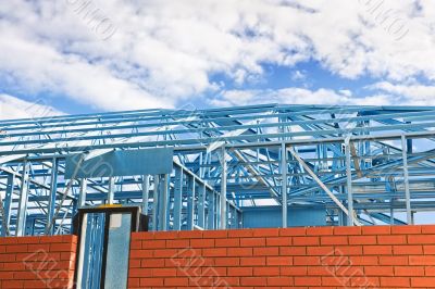 New home construction framing New home construction framing