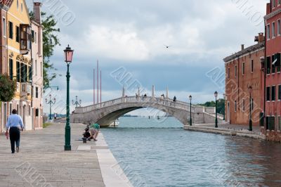 Bridge over the canal