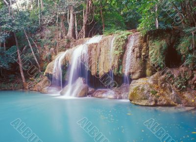 Jungle waterfall