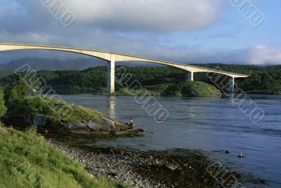 Bridge over river