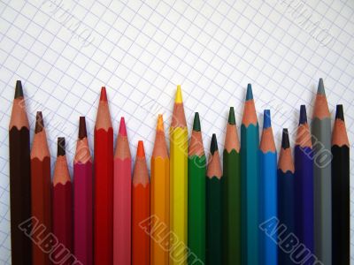 colored pencils