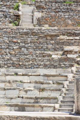 Steps of an antique amphitheater