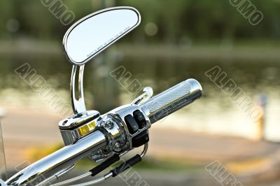 The shiny bike