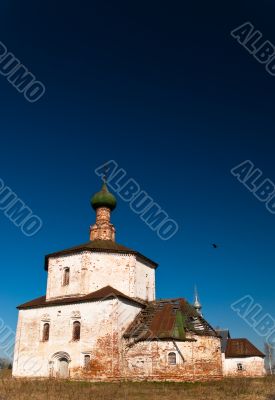 old church in Russian countryside