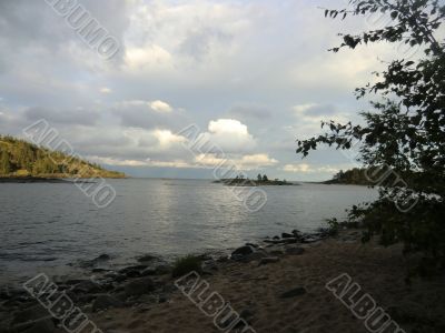 Islands of Ladoga lake