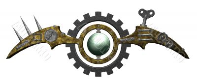 steampunk installation