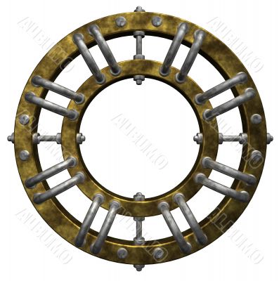 steampunk installation