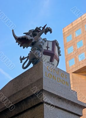 Griffin symbol of city of London