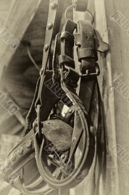 The cowboy saddle parts