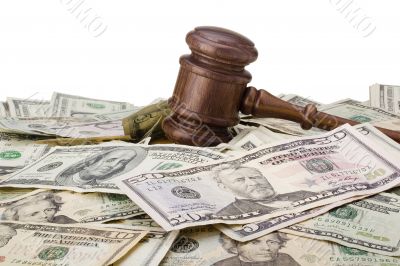 Gavel and Money