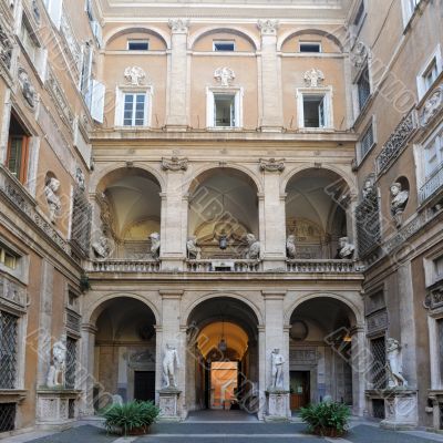 entrance interior in Italy entrance interior in Italy
