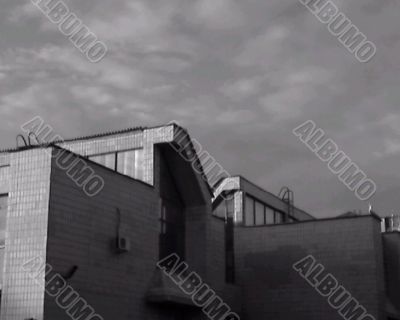 The roof of the matematiko-mechanical faculty 