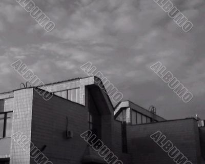 The roof of the matematiko-mechanical faculty 