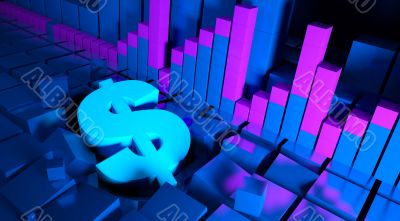 business graphics and Forex indicators