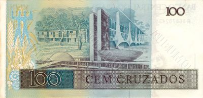 100 Cruzado banknote