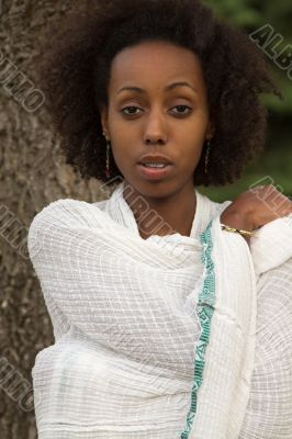 Beautiful young Ethiopian