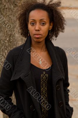 Beautiful young Ethiopian