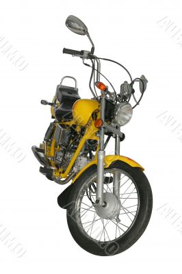 Yellow motorbike Yellow motorbike