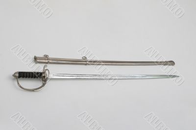 Sword, taken out of scabbard