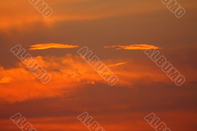 Background of colourful sky. Background of colourful sky.