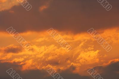 Background of colourful sky. Background of colourful sky.
