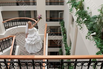 Bride in gallery Bride in gallery