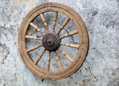 Old Spinning Wheel