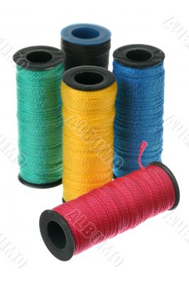 Bobbins of thread