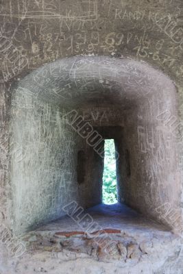 window from castle