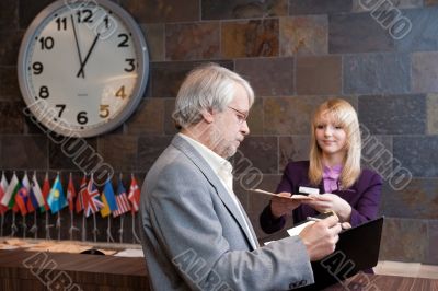 Business traveler Business traveler