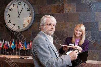 Business traveler Business traveler