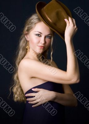 Girl with a hat Girl with a hat