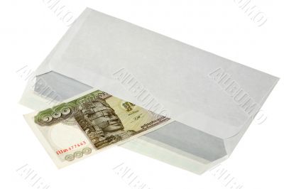 Hundred riels bill of Cambodia