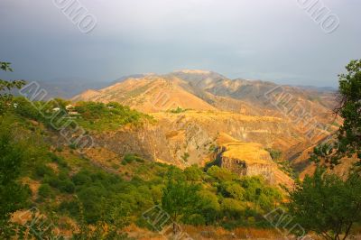 Mountains Of The Armenia.