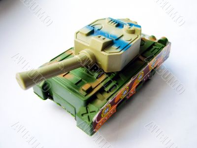 children`s toy tank