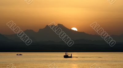 Egypt sunset