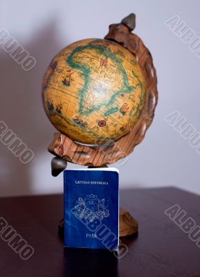 The globe and the passport