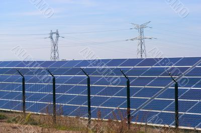 cattle sheds solar power station