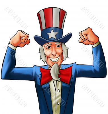 happy uncle Sam