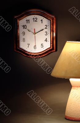 Clock And Lamp
