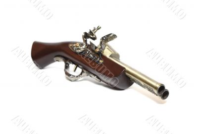 Old Duuble-Barrelled Pistol Old Duuble-Barrelled Pistol