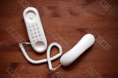 Phone On Wood Phone On Wood