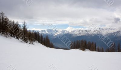winter mountains
