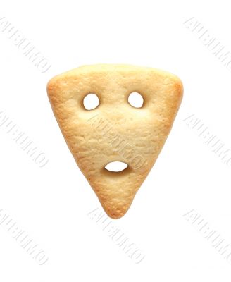 Biscuit On White