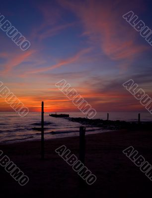 sea sunset