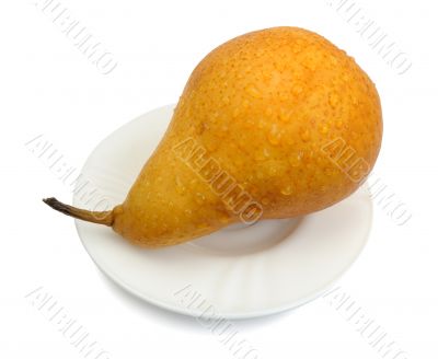 Pear, isolated