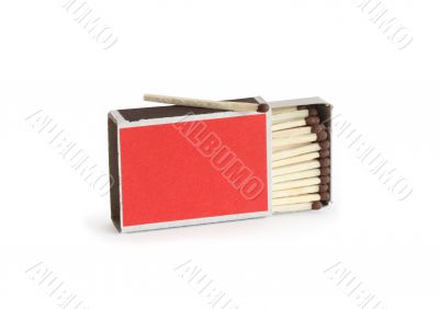 Matchbox On White