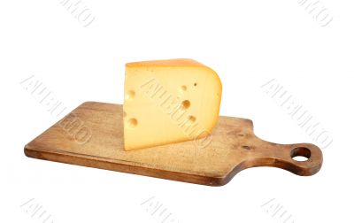 Cheese On Cutting Board